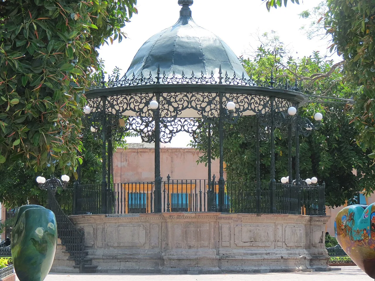Quiosco del Jardín de los Constituyentes en Lagos de Moreno, Jalisco